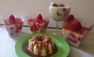 Photo Flan léger à la vanille