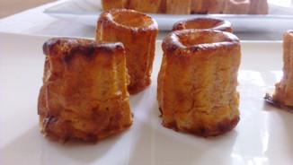 Photo Mousse (version cake ou cannelés) aux crevettes et aux deux saumons