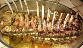 Photo Carré d'agneau aux asperges