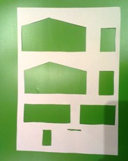 Photo Gâteau au chocolat et son chalet enneigé