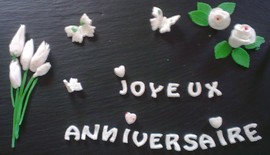 Photo Décoration en pâte à sucre