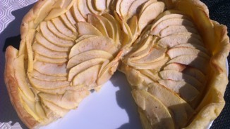 Photo Tartelettes chaudes aux pommes et à la crème