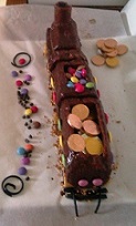 Photo Train en chocolat